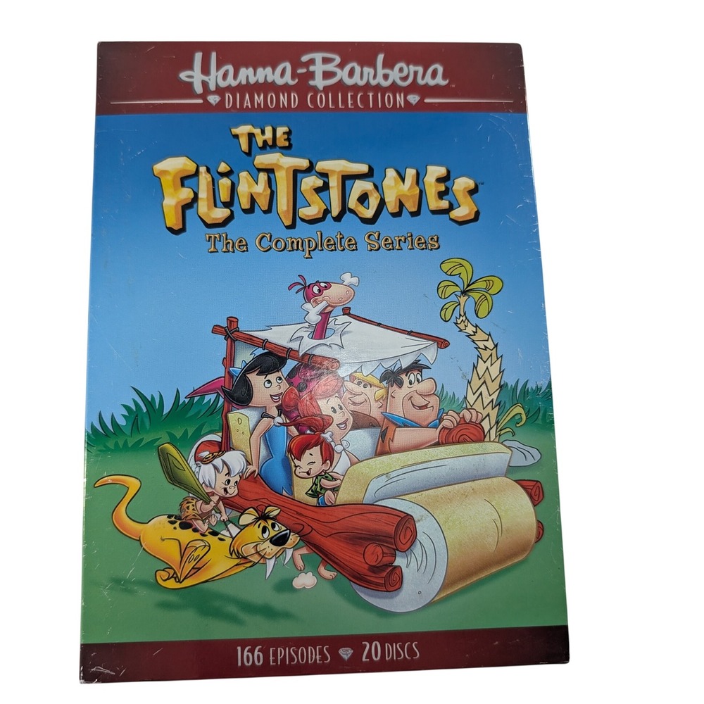 The Flintstones The Complete Series DVD Hanna-Barbera Diamond Collection 20 Disc